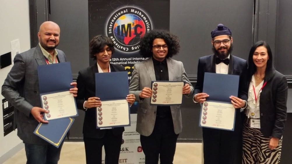 Four Indian students develop wildlife protection plan using maths, win global award