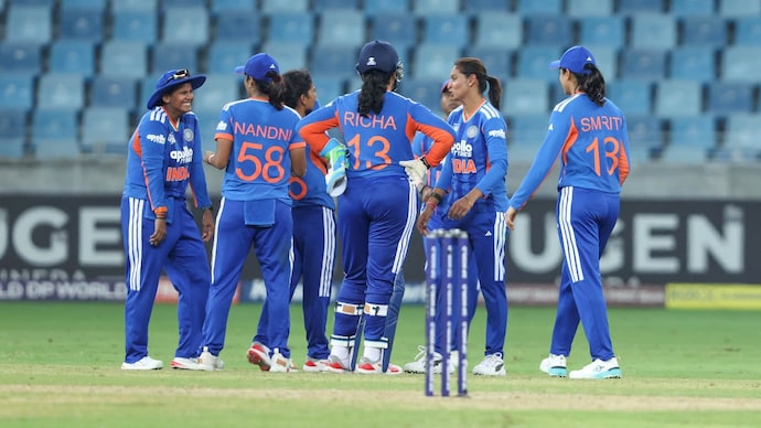 India beat Bangladesh by 40 runs in the Women's Asia Cup. Courtesy: BCCI Women Indian team