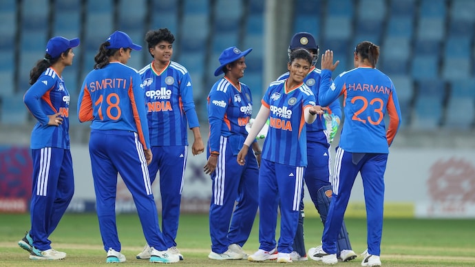 India will look to continue their dominant run against Pakistan (Courtesy: BCCI Women X) Indian women's cricket team