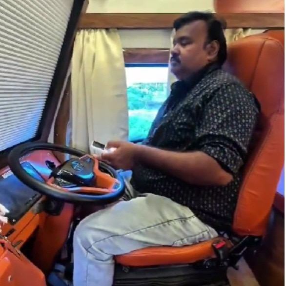 India’s famous truck driver gives peek inside his luxury vehicle, see for yourself