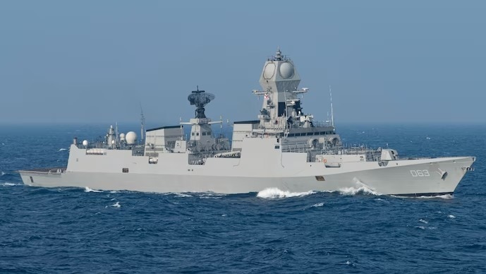 Govt rejected Islamabad's charge over a recent collision between a Pakistani vessel and Indian Navy warship INS Kolkata (in pic). Govt rejected Islamabad's charge over a recent collision between a Pakistani vessel and Indian Navy warship INS Kolkata (in pic).