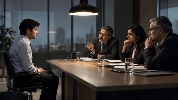Interview or interrogation? Why India’s hiring culture needs a rethink (AI generated image) Interview or interrogation? Why India’s hiring culture needs a rethink (AI generated image)