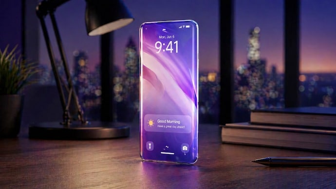 iPhone 20 Pro display sizes leak. (Representational image made with AI)