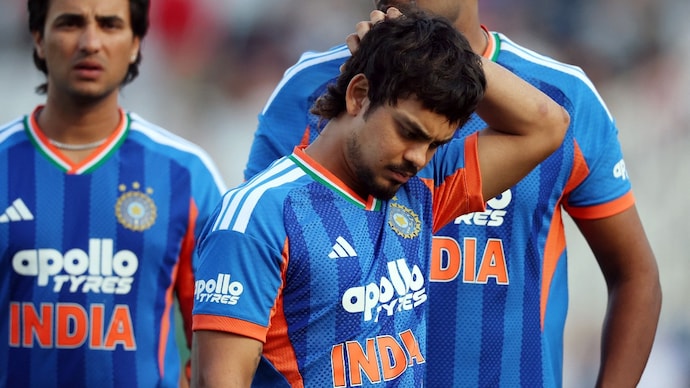 Kishan suffered the injury during a practice session (Courtesy: Reuters) Ishan Kishan