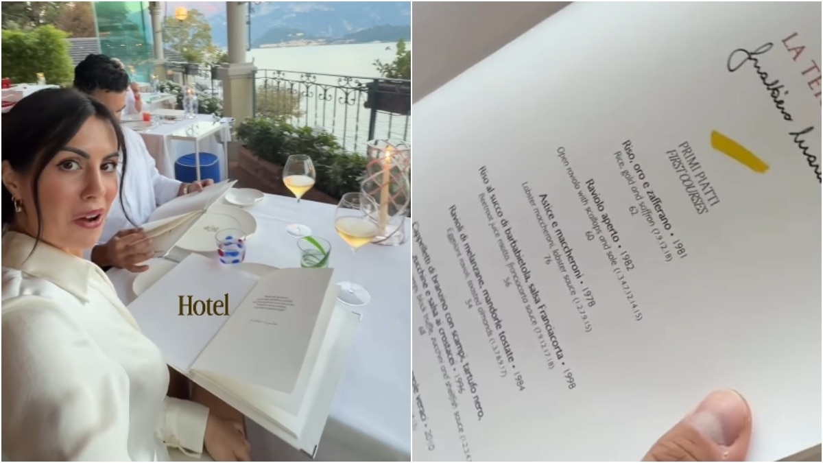 Woman finds no prices on Italy restaurant menu, husband's copy tells different story