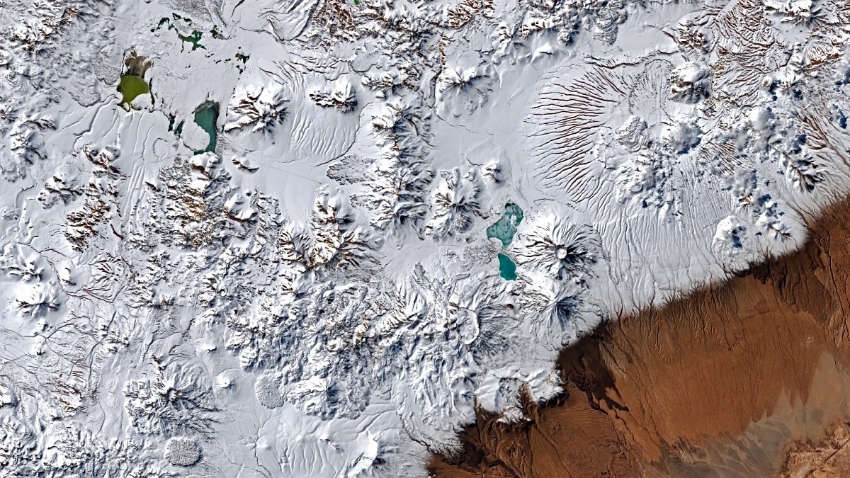 Snowfall in the desert: Chile's Atacama turns white in rare winter weather