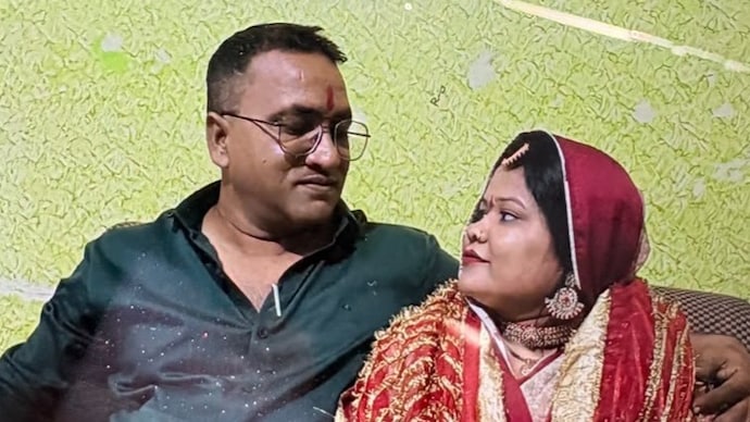 Accused Rahul Jha, who is suspected of killing his wife and three daughters in Jaipur. (Source: ITG)