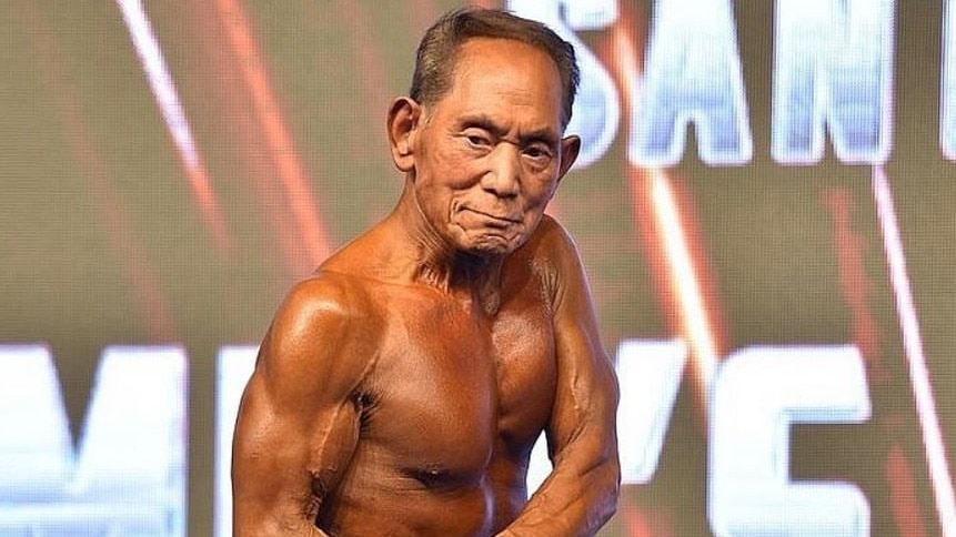 No meat, no fish: 90-year-old Japanese bodybuilder's all-veg diet revealed