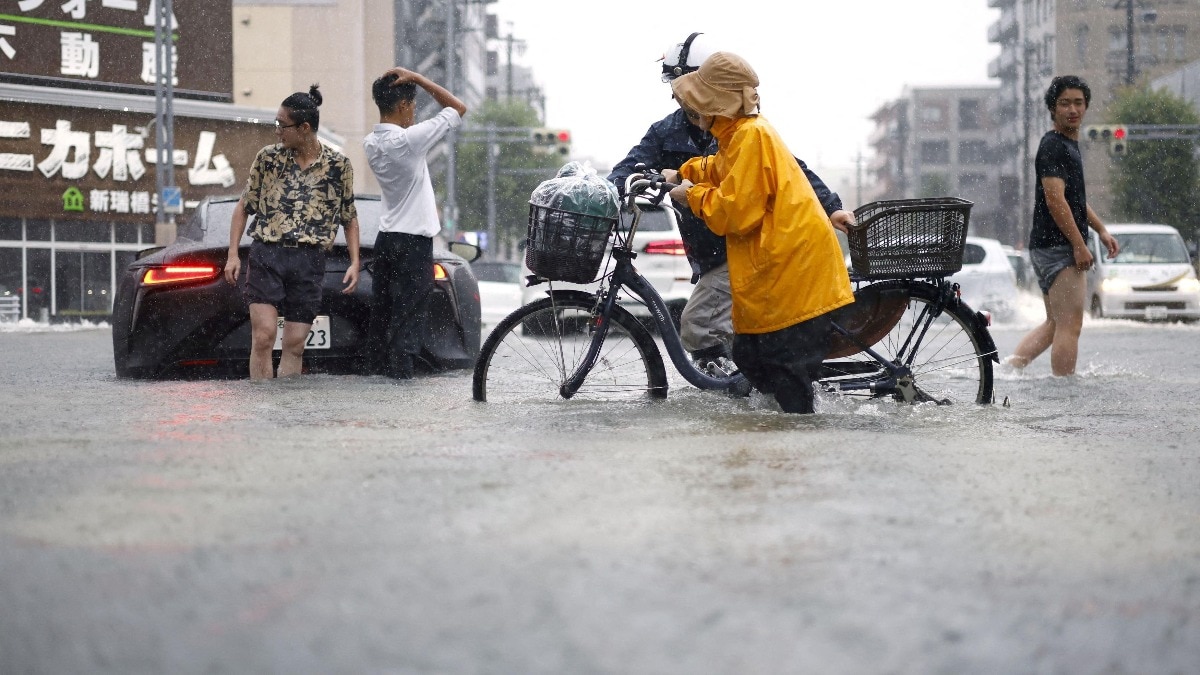 Japan's Nagoya goes underwater after record rain unleashes extreme floods