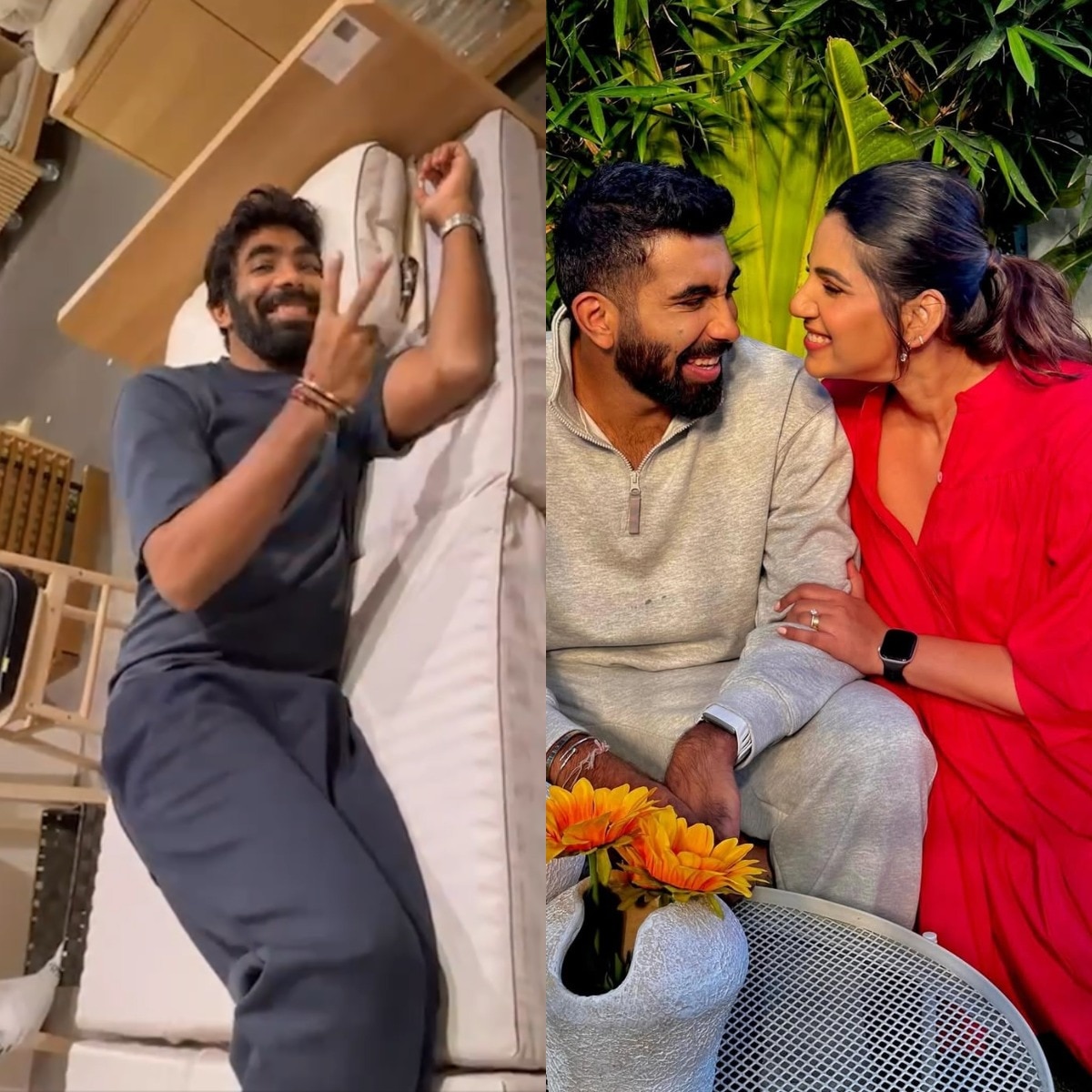 Bumrah’s hunt for a Japanese pillow sparks hilarious banter with wife Sanjana