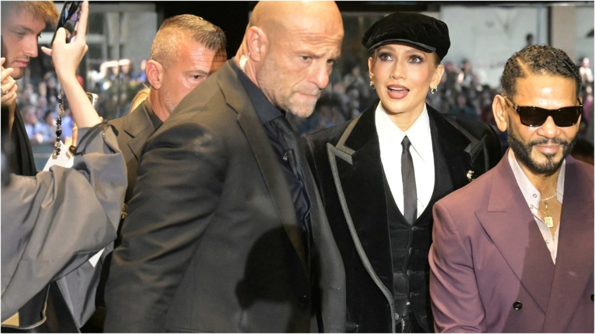 JLo feeds internet's obsession with her 'hunky silver fox' bodyguard, shares pics