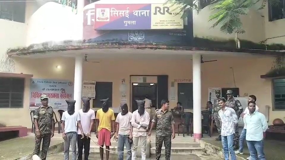 Based on his disclosure, police arrested four other youths involved in the incident from their homes. jharkhand