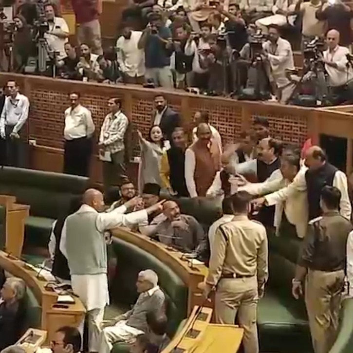 J&K Assembly erupts over calls to restore Martyrs' Day holiday, BJP MLAs walk out