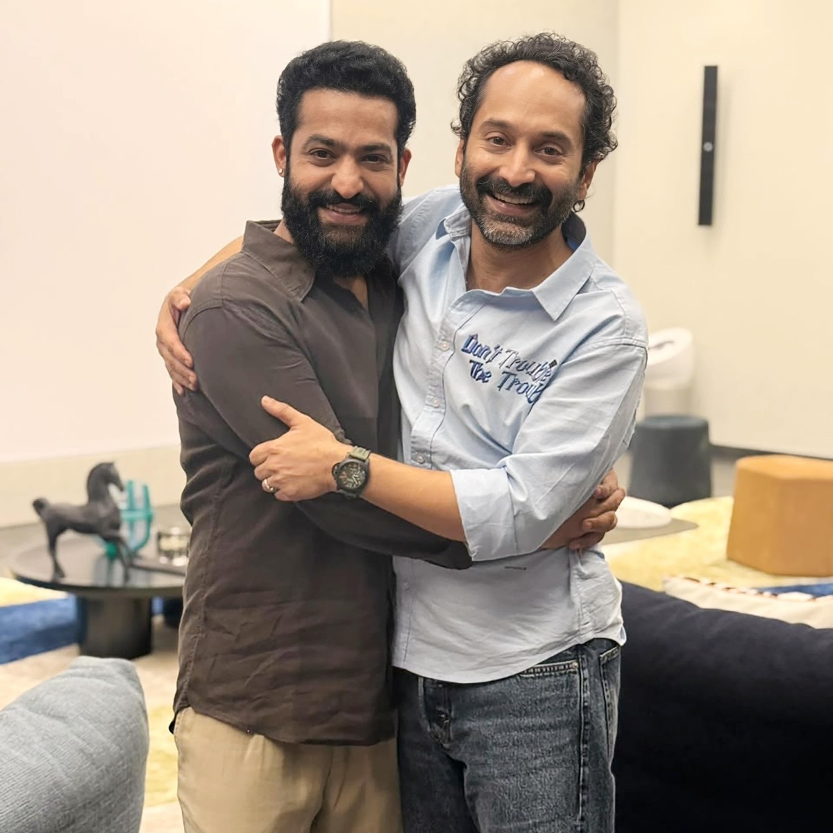 Jr NTR recalls how Fahadh Faasil became a household name during Covid