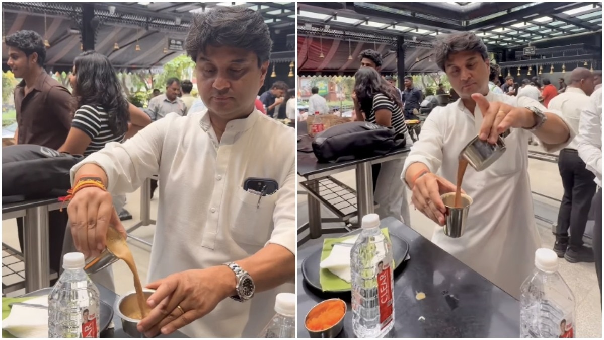 Jyotiraditya Scindia gets his 'filter coffee fix', enjoys Bengaluru's iconic brew