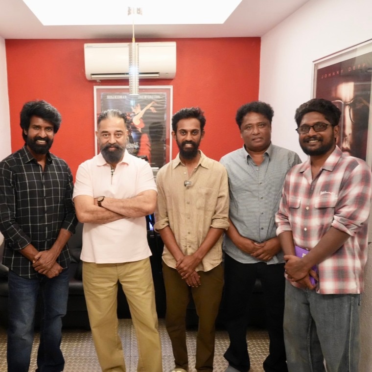Unforgettable moment: Actor Soori on meeting Kamal Haasan with Mandaadi team