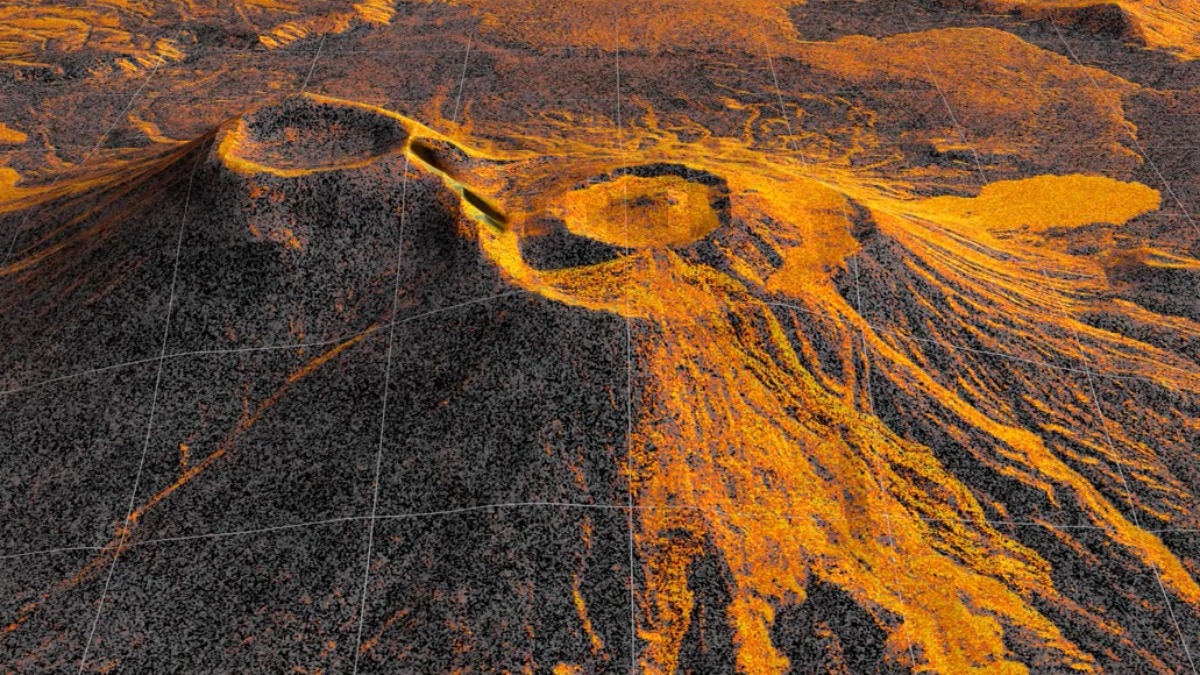 Nisar captures rare view inside volcano that erupted after 500 years