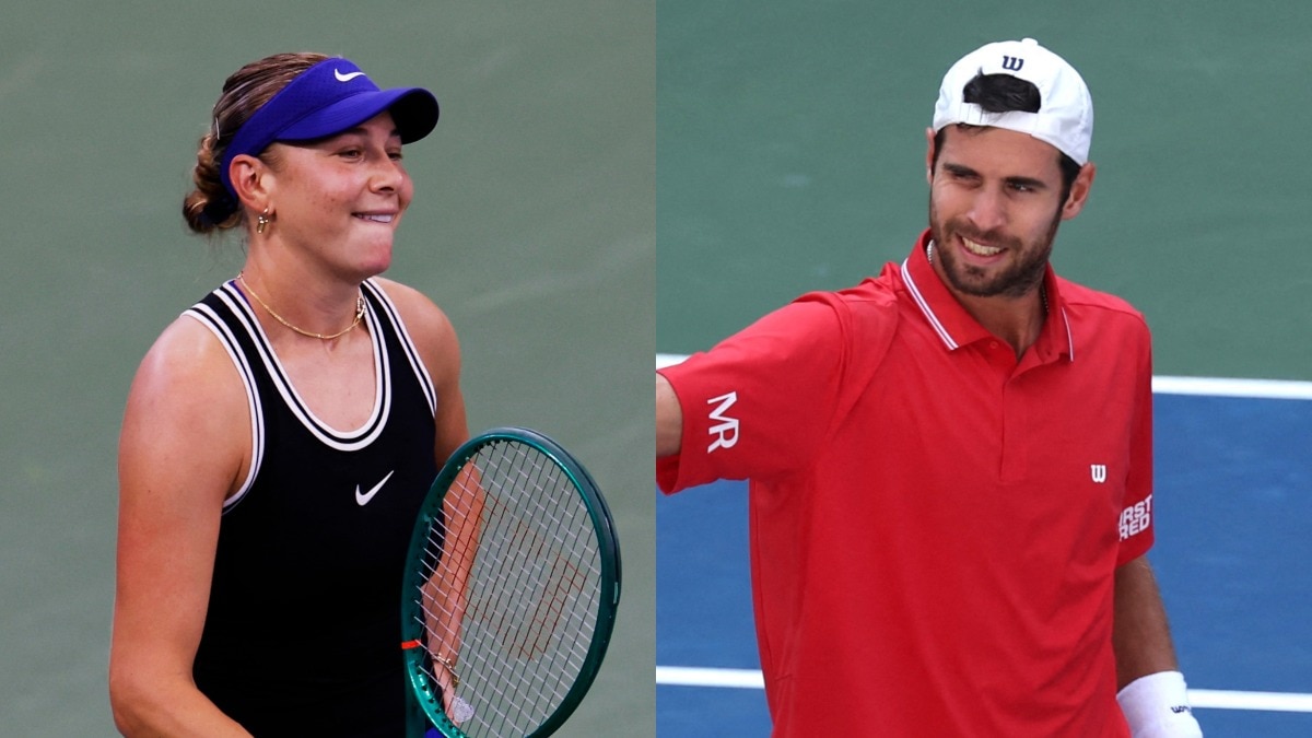 Karen Khachanov and Amanda Anisimova advanced to the US Open Roudn 3. Courtesy: Reuters Karen Khachanov, Amanda Anisimova