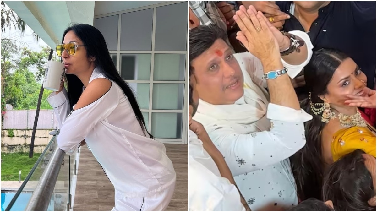 Kashmera Shah slams those 'glorifying home breakers' amid Govinda's Lalbaugcha visit