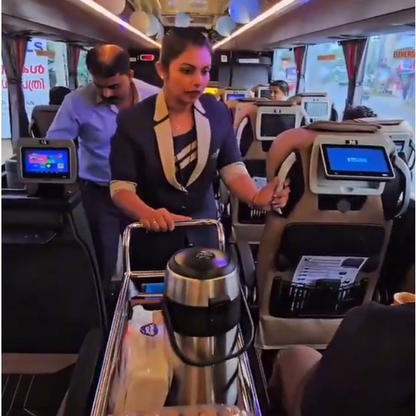 Watch: Kerala's new government bus will give your road travel a flight-like feel
