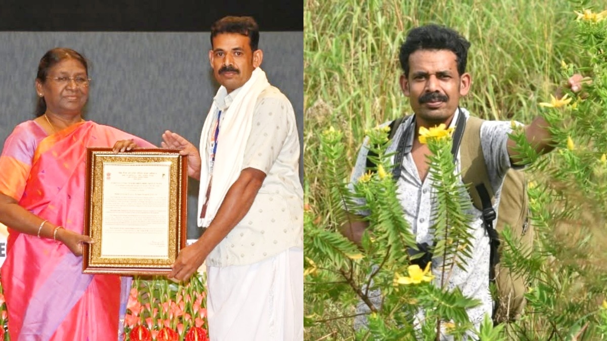 Pichan M Salim, a field parataxonomist from Kerala, has spent decades documenting the Western Ghats’ plant diversity. (Photos: Facebook/@/salim.pichan.3) Kerala’s barefoot botanist Salim Pichan left school early, but discovered 23 plants