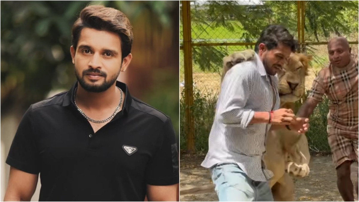 Kannada Actor Kiran Raj Clarifies Viral Video Regarding Alleged Lion Attack