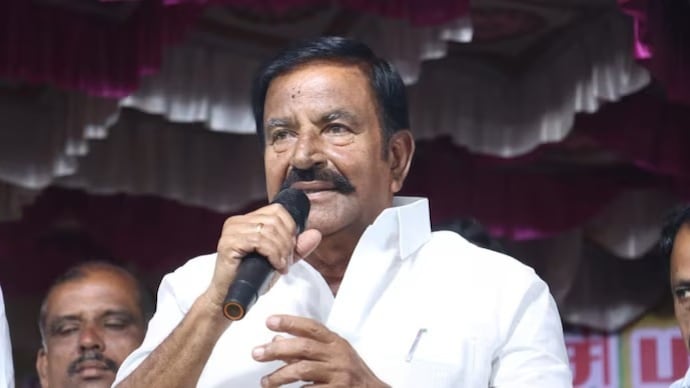 The searches were linked to alleged irregularities in the recruitment of 2,538 people during DMK leader KN Nehru's tenure as Municipal Administration and Water Supply minister. (File photo) KN Nehru