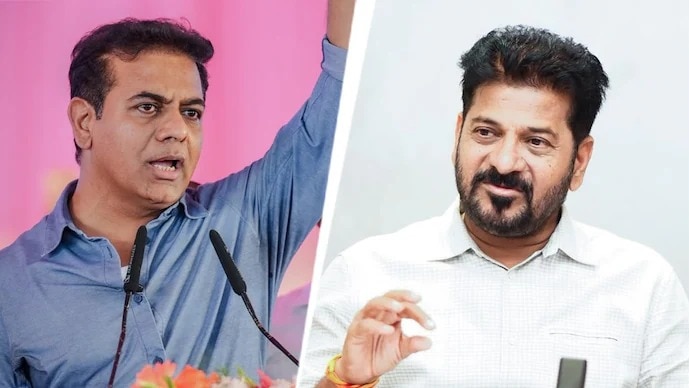 KTR accued Revanth Reddy of using “baseless allegations” to divert attention from the Congress government’s governance failures. KTR accued Revanth Reddy of using “baseless allegations” to divert attention from the Congress government’s governance failures.