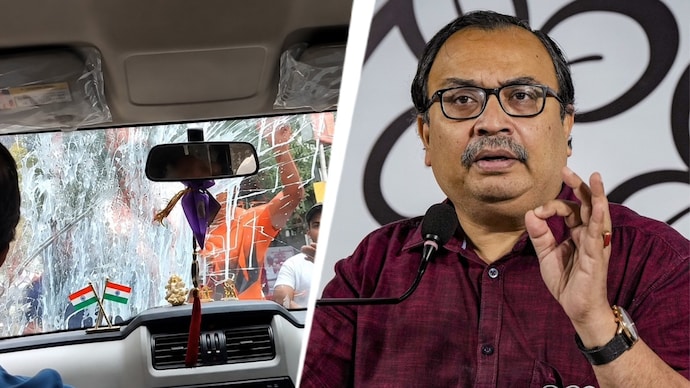 Kunal Ghosh is a Mamata Banerjee loyalist and an MLA from Beliaghata constituency. (Credits: ANI) Kunal Ghosh