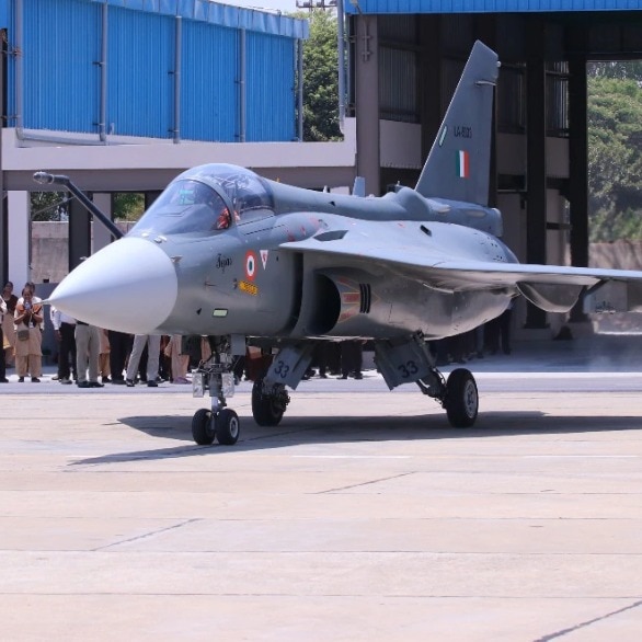 Light Combat Aircraft Mk-1A engines installed, testing on before induction: Air Force