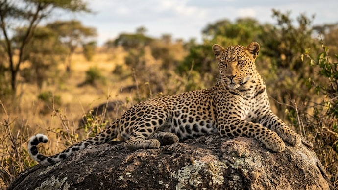 Several leopards have also been safely rescued in different parts of Bahraich in recent days. (AI-generated representative image) Leopard