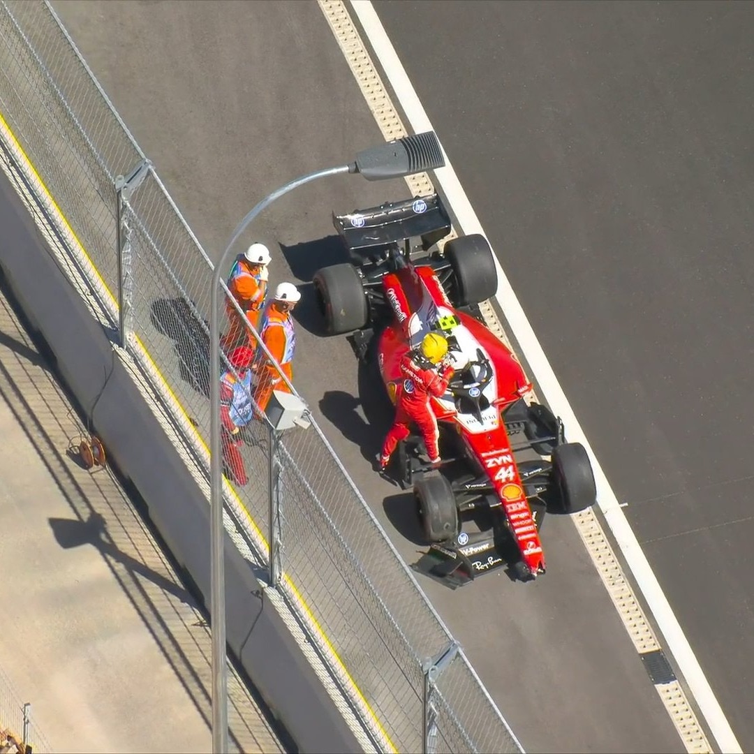 Lewis Hamilton crashes into a barrier during final Spanish GP practice: Video