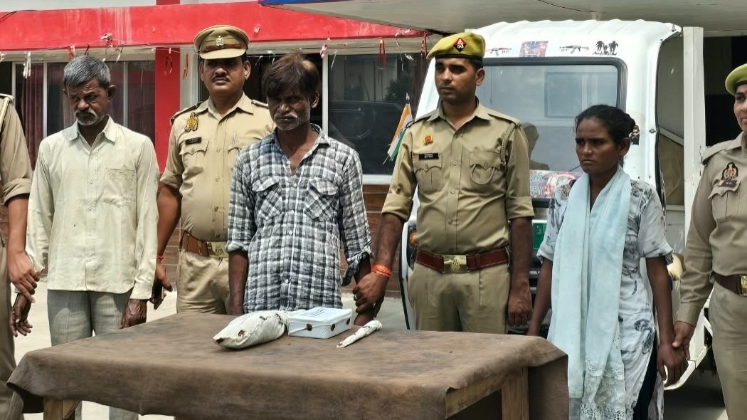 The woman's minor son has also been detained by the police. (Photo: Reporter) Lucknow husband murder