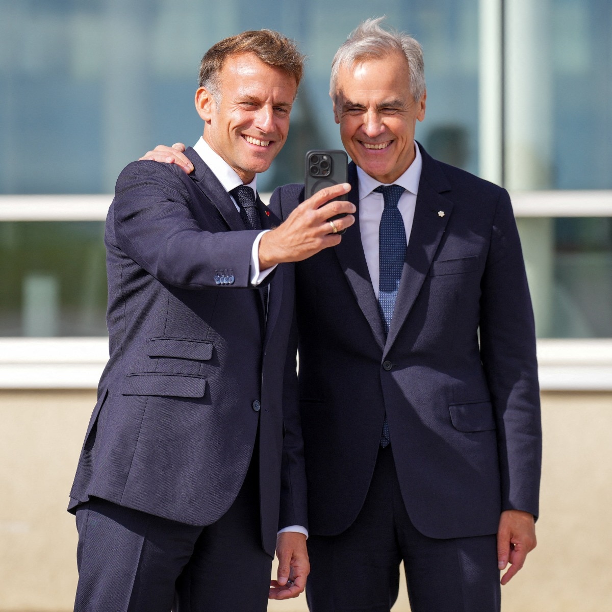 Macron, Carney vow stronger France-Canada ties amid US tensions