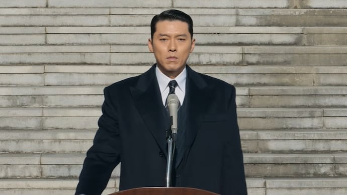 Hyun Bin remains very good at making Gi-tae both repulsive and watchable. (Credit: Trailer screen grab) Made in Korea Season 2