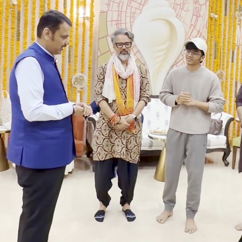Maharashtra CM Fadnavis meets Hanuman Ansh team as film races past Rs 300 crore