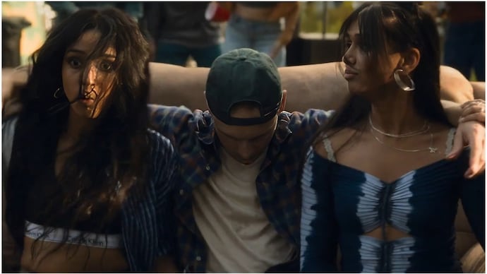 Maitreyi Ramakrishnan and Priyanka Kedia in Best of Best video. (Credit: X/Netflix) Maitreyi Ramakrishnan and Priyanka Kedia in Best of Best video.