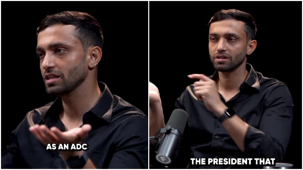 Rishabh Singh Sambyal shares what serving as the President's ADC really involved