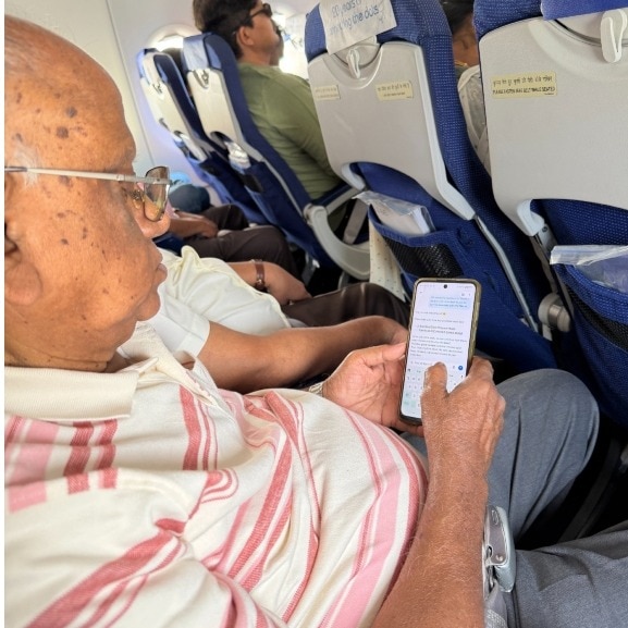 Man finds bestie in 77-year-old flight co-passenger who called ChatGPT 'sir'