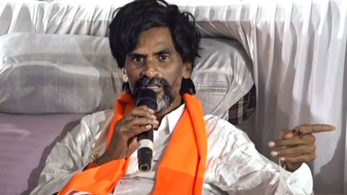Mumbai final: Manoj Jarange announces march, indefinite fast at Azad Maidan