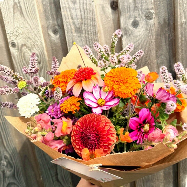 marigold bouquets