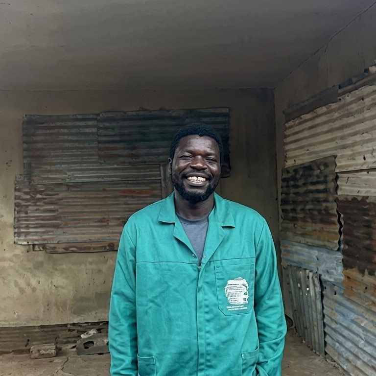 This engineering student builds affordable 3-bedroom house using soil, plastic waste