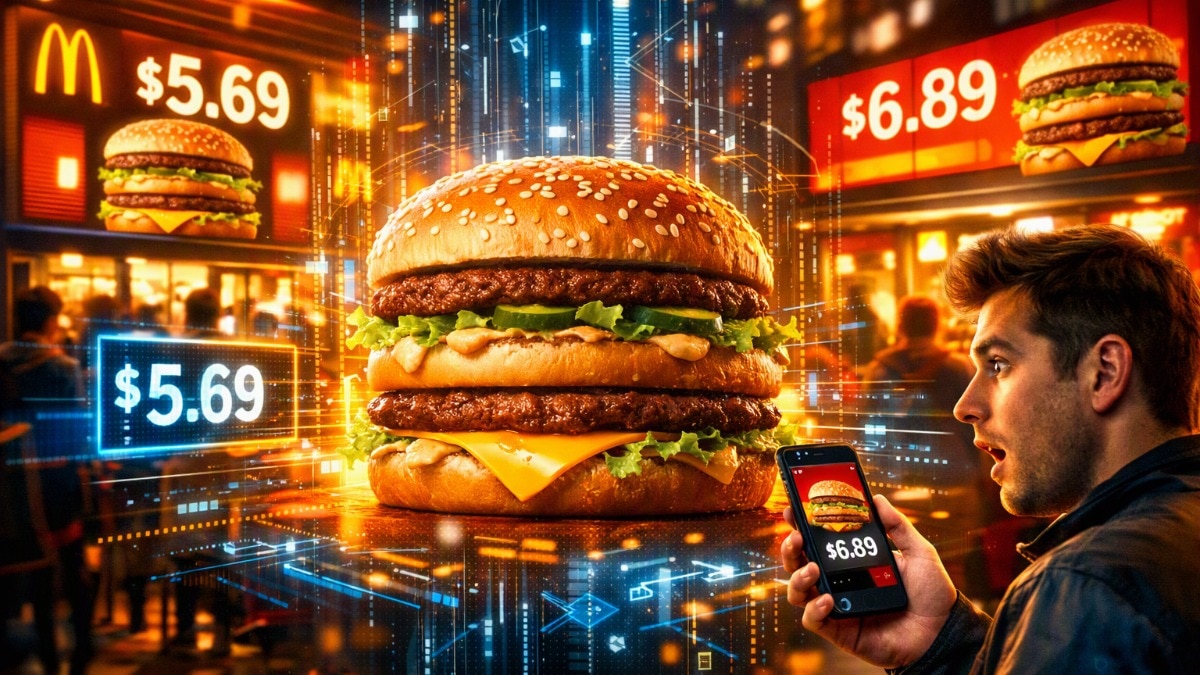 AI effect: McDonald's charging different users different prices for same burger