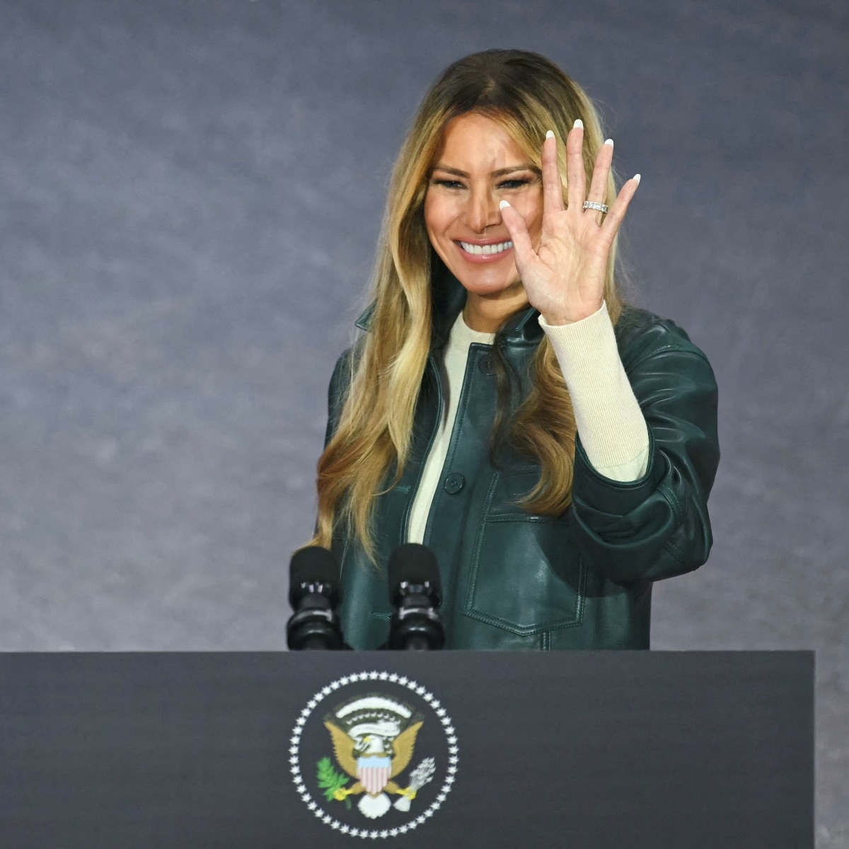 Melania allows CNN to cover her event amid Trump's White House press ban