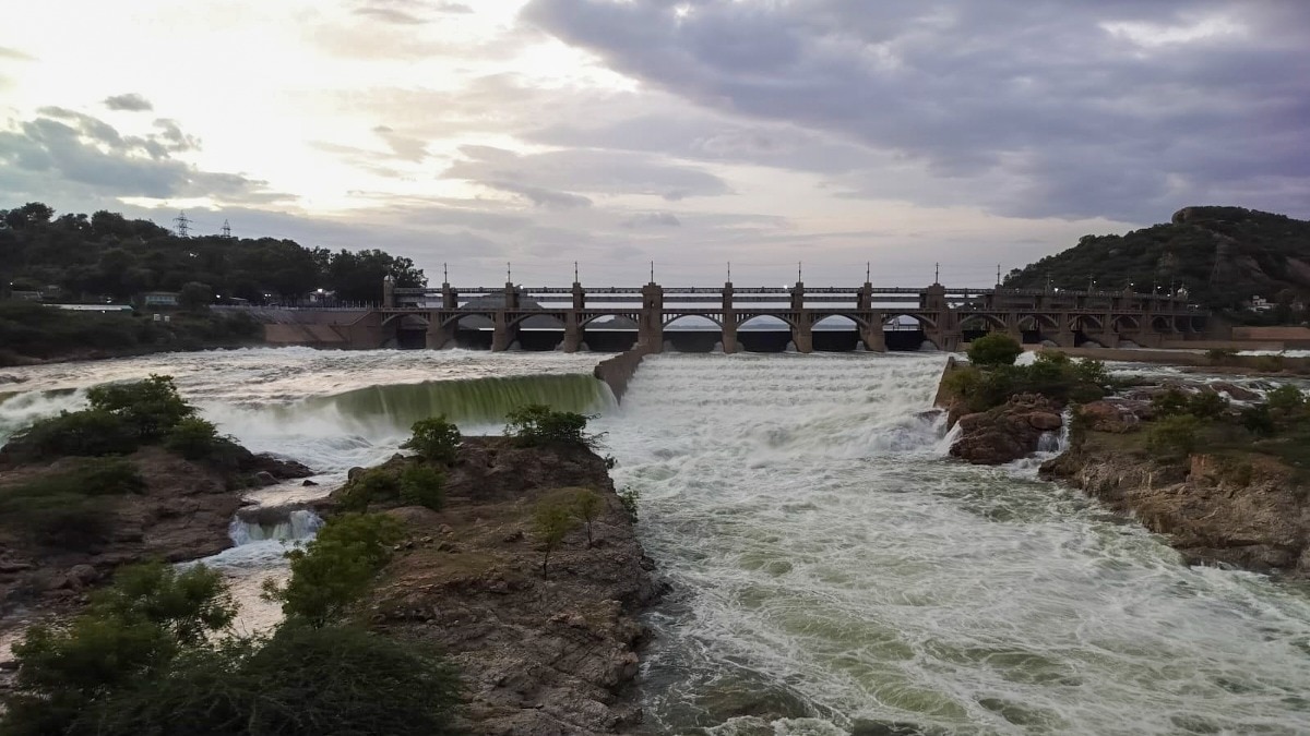 The Mettur dam's storage has fallen sharply. (PTI file photo)