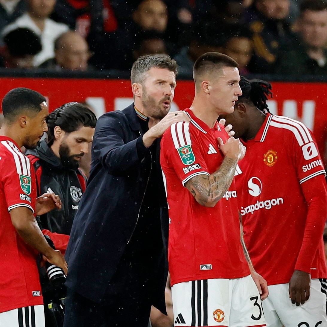 It doesn’t feel good: Carrick takes blame after Man United’s Carabao Cup exit