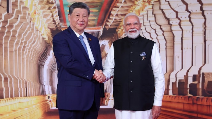 The Congress asked why Prime Minister Narendra Modi had "allowed China's territorial advances in Ladakh and now Arunachal Pradesh", claims denied by the government earlier. (Photo: Reuters) Prime Minister Narendra Modi shakes hands with Chinese President Xi Jinping at Bharat Mandapam