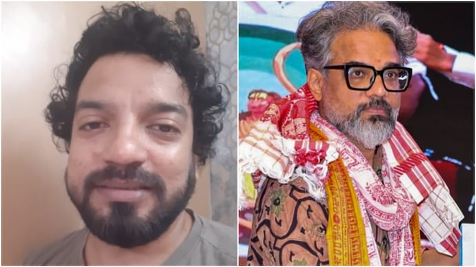 Haiwaan actor Mohit Raj says friends didn't watch film, Vishal Chaturvedi reacts. Photo: Instagram/PTi Mohit Raj, Vishal Chaturvedi