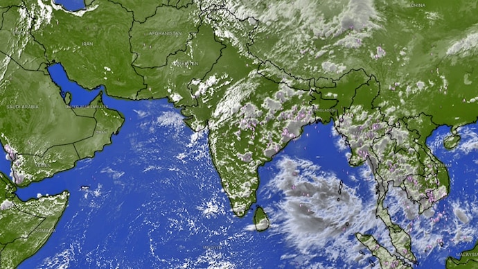 The development comes as the monsoon enters its final phase over the country. (Photo: Windy) Monsoon retreat