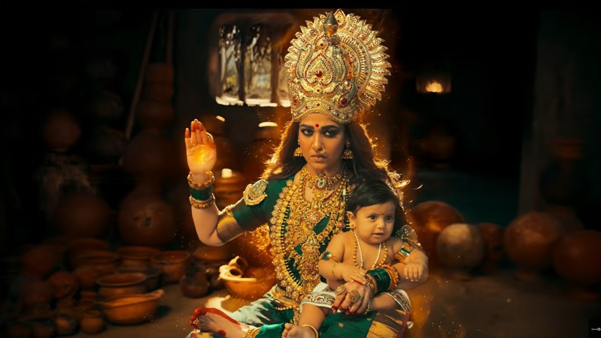 Mookuthi Amman 2 teaser: Nayanthara returns as Goddess to battle bigger evil
